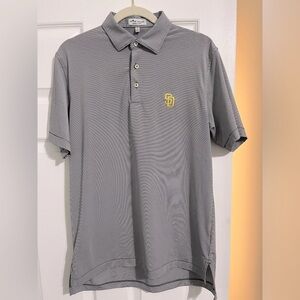 San Diego Padres Jubilee Stripe Performance Polo